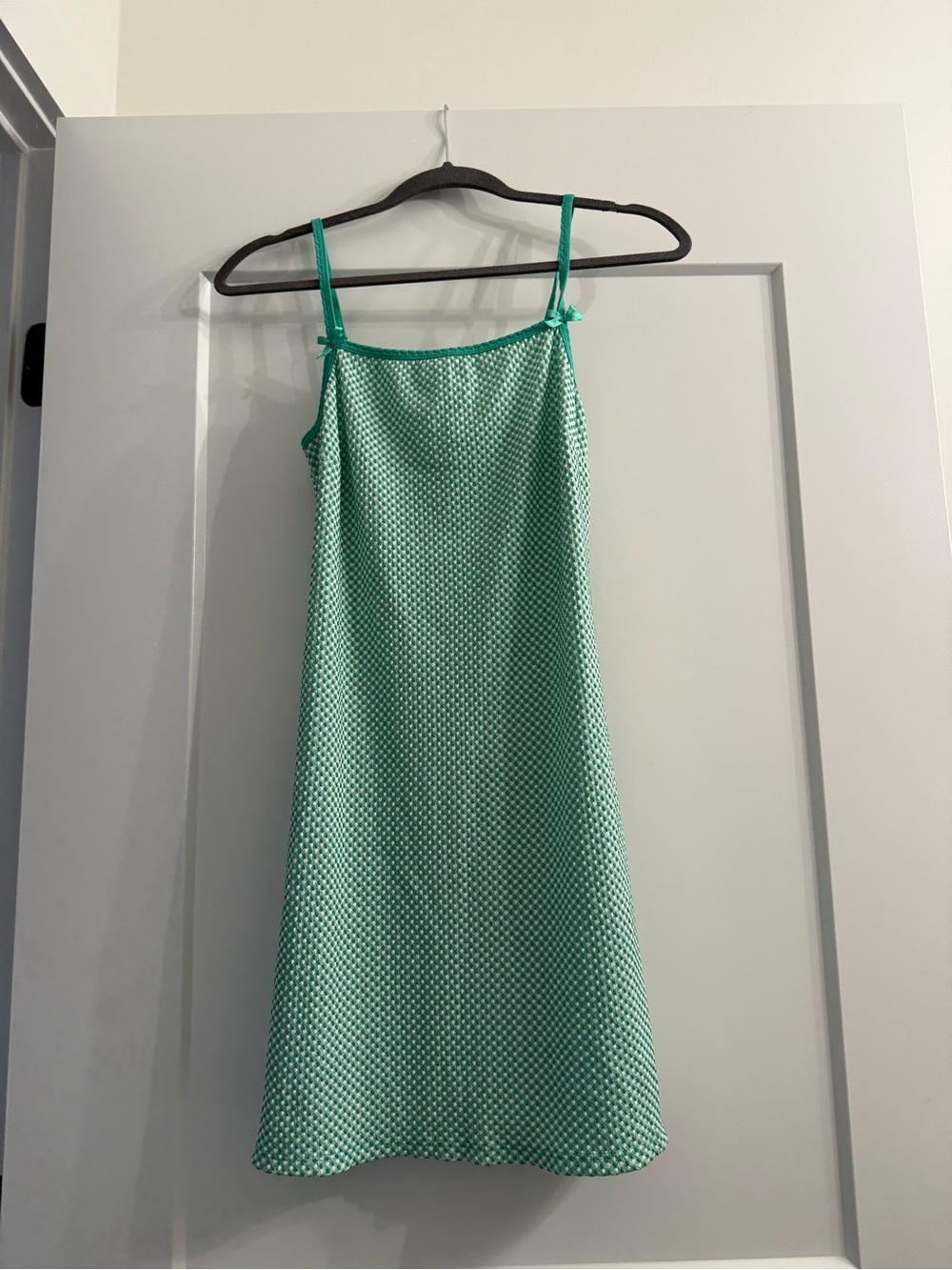 wild fable Mint Green Patterned Slip Dress